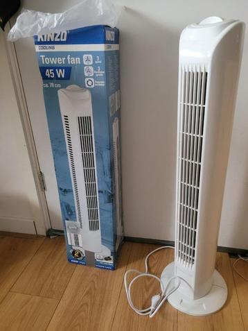 Kinzo Tower Fan /Staande Ventilator (45W) beschikbaar voor biedingen