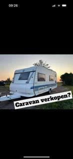UW CARAVAN VERKOPEN ‼️ boot, aanhanger of auto ‼️, Rondzit, Bedrijf, Tot en met 4, Wilk