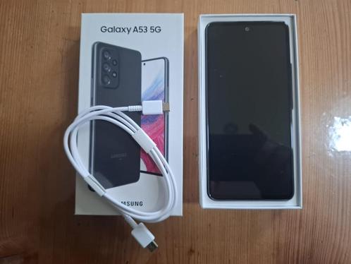 Samsung Galaxy A53 256GB opslag 8GB Ram Zwart (Als Nieuw), Telecommunicatie, Mobiele telefoons | Samsung, Zo goed als nieuw, Galaxy A