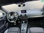 Audi A3 Limousine 1.5 TFSI CoD Sport S Line Edition, 65 €/maand, 4 cilinders, 150 pk, Leder en Stof