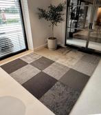 Grijs, bruin of beige tapijttegels in een goedkope mix, Huis en Inrichting, Stoffering | Vloerbedekking, Crème, 75 m² of meer