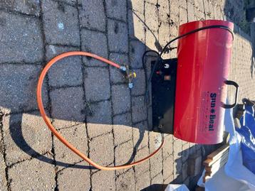 Warmtekanon gas met ventilator  beschikbaar voor biedingen