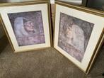 Ramses en Cleopatra in lijst, Huis en Inrichting, Woonaccessoires | Schilderijen, Tekeningen en Foto's, Ophalen, Zo goed als nieuw