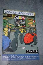 Poster affiche automobile 1997 spa classic, Verzamelen, Merken en Reclamevoorwerpen, Ophalen of Verzenden, Zo goed als nieuw, Reclamebord
