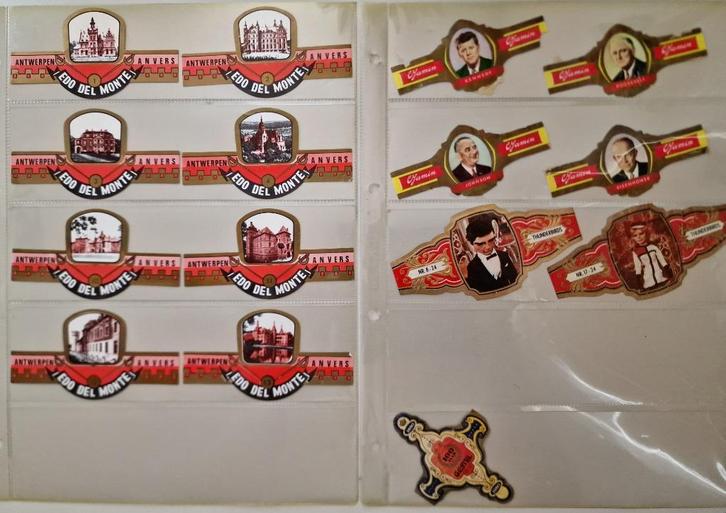 Sigarenbandjes 168 verschillende. Nieuw., Verzamelen, Overige Verzamelen, Nieuw, Ophalen of Verzenden