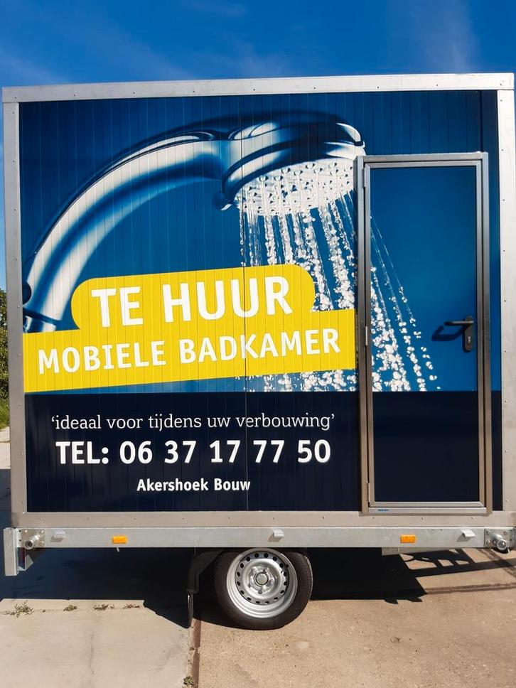 mobiele badkamer douchecabine, Diensten en Vakmensen, Verhuur | Overig, Locatie of Ruimte