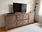 dressoir/tv meubel acacia hout  (beschikbaar tot 5 januari), Ophalen, Gebruikt, 150 tot 200 cm, Minder dan 100 cm