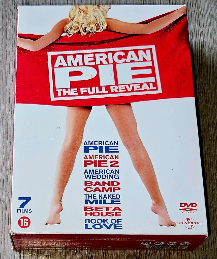 American Pie - The Full Reveal - 7DVD Boxset, Ophalen of Verzenden, Zo goed als nieuw, Boxset