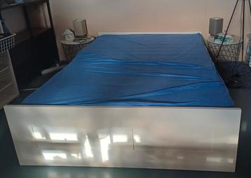 IKEA Bed 140x200 met Matras & Lattenbodem
