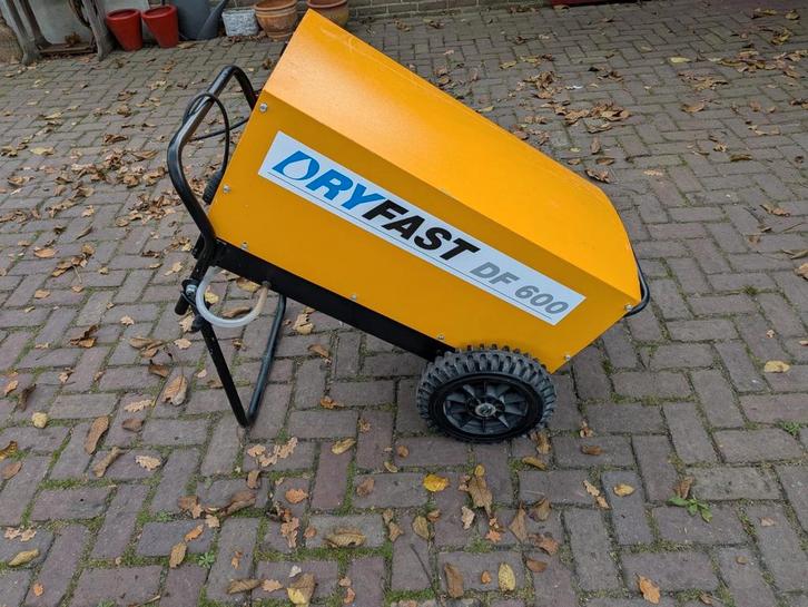 Zeer nette Dryfast DF600 bouwdroger, Doe-het-zelf en Verbouw, Ventilatie en Afzuiging, Zo goed als nieuw, Afzuiger, Ophalen of Verzenden