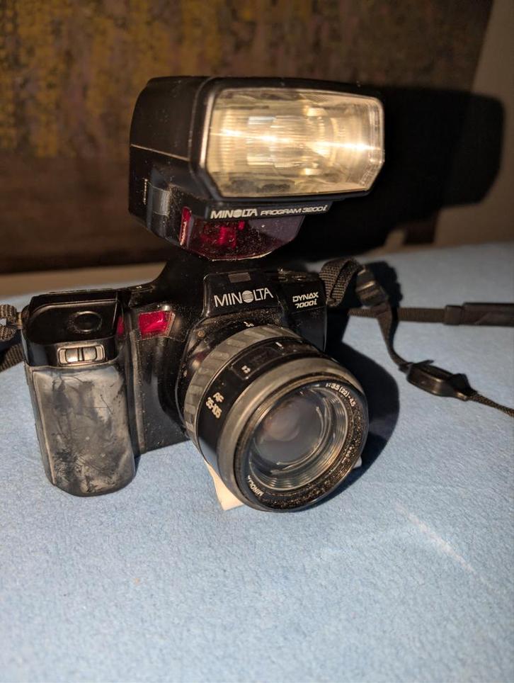 Minolta Dynax 7000i met 35-80mm lens, Audio, Tv en Foto, Fotografie | Lenzen en Objectieven, Gebruikt, Standaardlens, Zoom, Ophalen of Verzenden