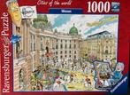 cities of the world: wenen, Ophalen of Verzenden, 500 t/m 1500 stukjes, Zo goed als nieuw, Legpuzzel