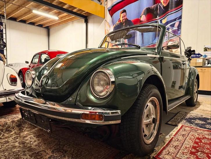 Prachtige Volkswagen Kever 1303 Karmann Cabriolet, Auto's, Volkswagen, Bedrijf, Beetle (Kever), Benzine, Cabriolet, Handgeschakeld