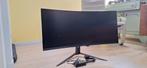 MSI monitor 34 inch, Computers en Software, Monitoren, VA, Zo goed als nieuw, Curved, DisplayPort