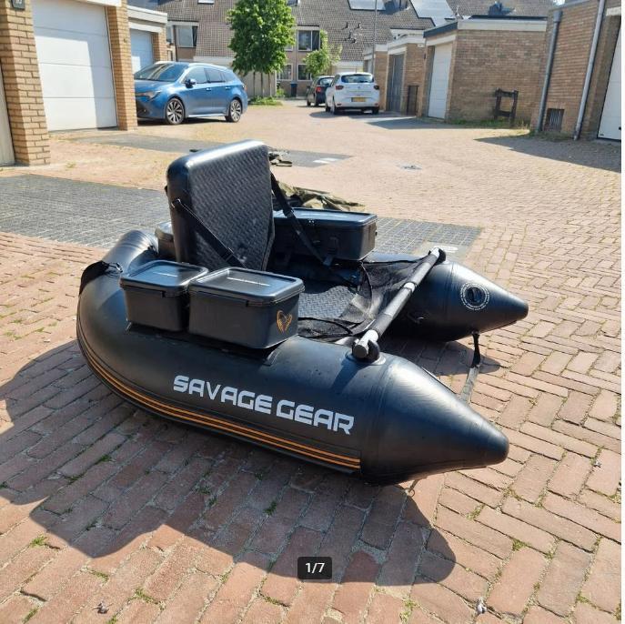 savage gear high rider v2, Watersport en Boten, Hengelsport | Roofvissen, Nieuw, Complete set, Ophalen