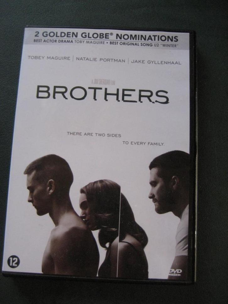 DVD origineel Brothers 2 zijden 2 golden globe nominations, Cd's en Dvd's, Dvd's | Actie, Zo goed als nieuw, Actie, Vanaf 12 jaar