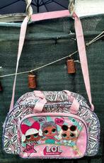 Nieuwe, ruime, roze LOL Sporttas, Schoudertas, Schooltas., Minder dan 30 cm, Blauw, Nieuw, Ophalen of Verzenden