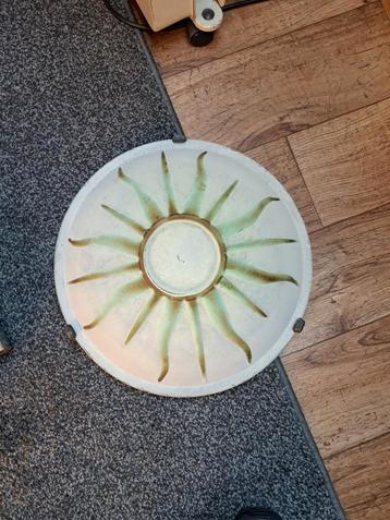 Plafonnière met Zonnemotief beschikbaar voor biedingen