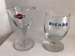 Martini en Ricard glas, Ophalen of Verzenden, Gebruikt, Overige typen