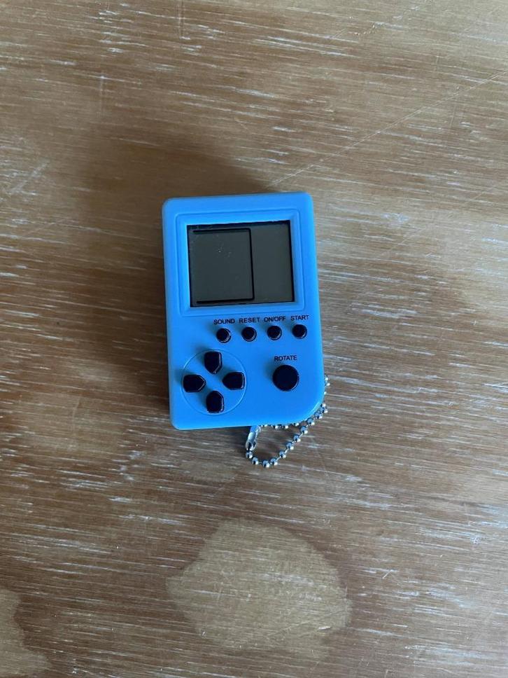 mini arcade game blauw, Spelcomputers en Games, Spelcomputers | Nintendo Game Boy, Zo goed als nieuw, Overige modellen, Ophalen