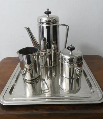 Art deco koffiepot met roomstel [1515] beschikbaar voor biedingen