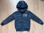 Z8 jongens winterjas donkerblauw maat 128/134, Gebruikt, Z8, Ophalen of Verzenden, Jongen