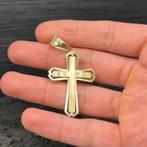 14k gouden kruis hanger kettinghanger jezus, Ophalen of Verzenden, Nieuw, Goud