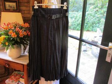 mj/GERRY WEBER/rok/maxirok/maat 40 met riem/LEUKE STOF beschikbaar voor biedingen