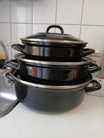 BK Braad Pannen., Huis en Inrichting, Keuken | Potten en Pannen, Ophalen of Verzenden, Overige materialen, Pannenset, Keramische plaat