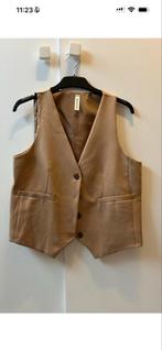 Camelkleurige Blazer & Gilet Set - Maat XL, Kostuum of Pak, Bruin, Maat 46/48 (XL) of groter, Nieuw