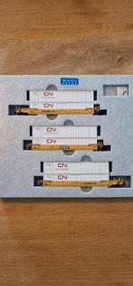 Double Stack Container Vracht Wagons I N-Spoor, Overige merken, Gelijkstroom, Wagon, Ophalen of Verzenden
