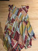 India jurk met patchwork print mt M/L, Maat 38/40 (M), Overige kleuren, Ophalen of Verzenden, Zo goed als nieuw