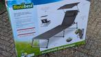 Ligbed, Tuin en Terras, Ophalen, Zo goed als nieuw, Aluminium, Verstelbaar