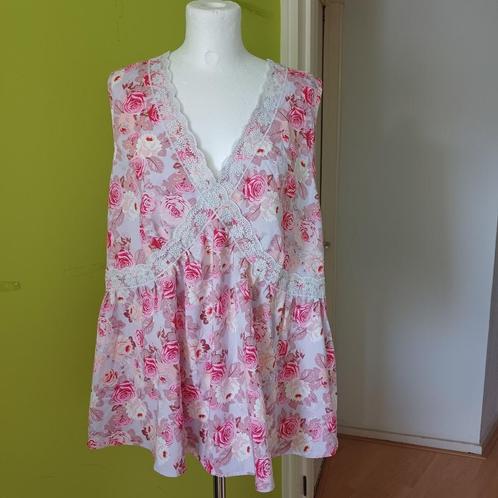Zomerse top van Shein maat XXL, Kleding | Dames, Grote Maten, Zo goed als nieuw, Shirt of Top, Roze, Ophalen of Verzenden