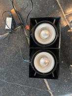 7 dimbare Inbouwspots 12V met Stuukhouder, Huis en Inrichting, Lampen | Spots, Ophalen, Gebruikt