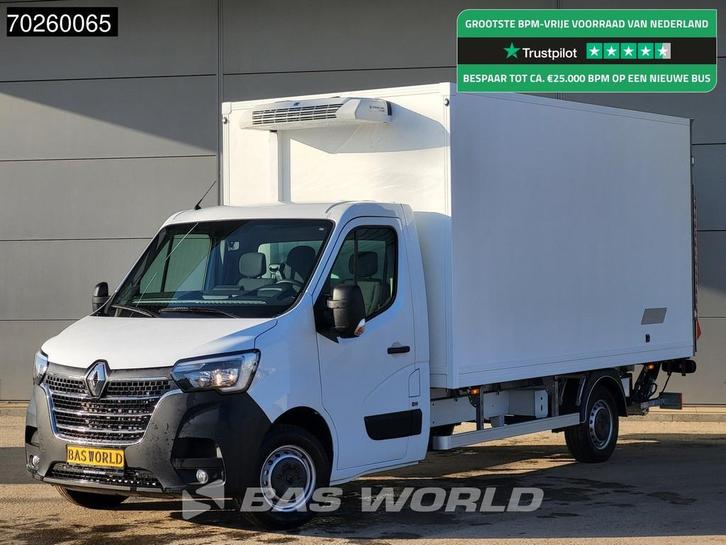 Renault Master 165PK Laadklep -15 Vriezer Koelwagen Thermo K, Auto's, Bestelauto's, Bedrijf, Te koop, Airconditioning, Bluetooth