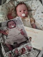 silicone reborn baby met 2 certificaten Louis, Verzamelen, Ophalen of Verzenden, Nieuw, Babypop, Levensecht of Reborn