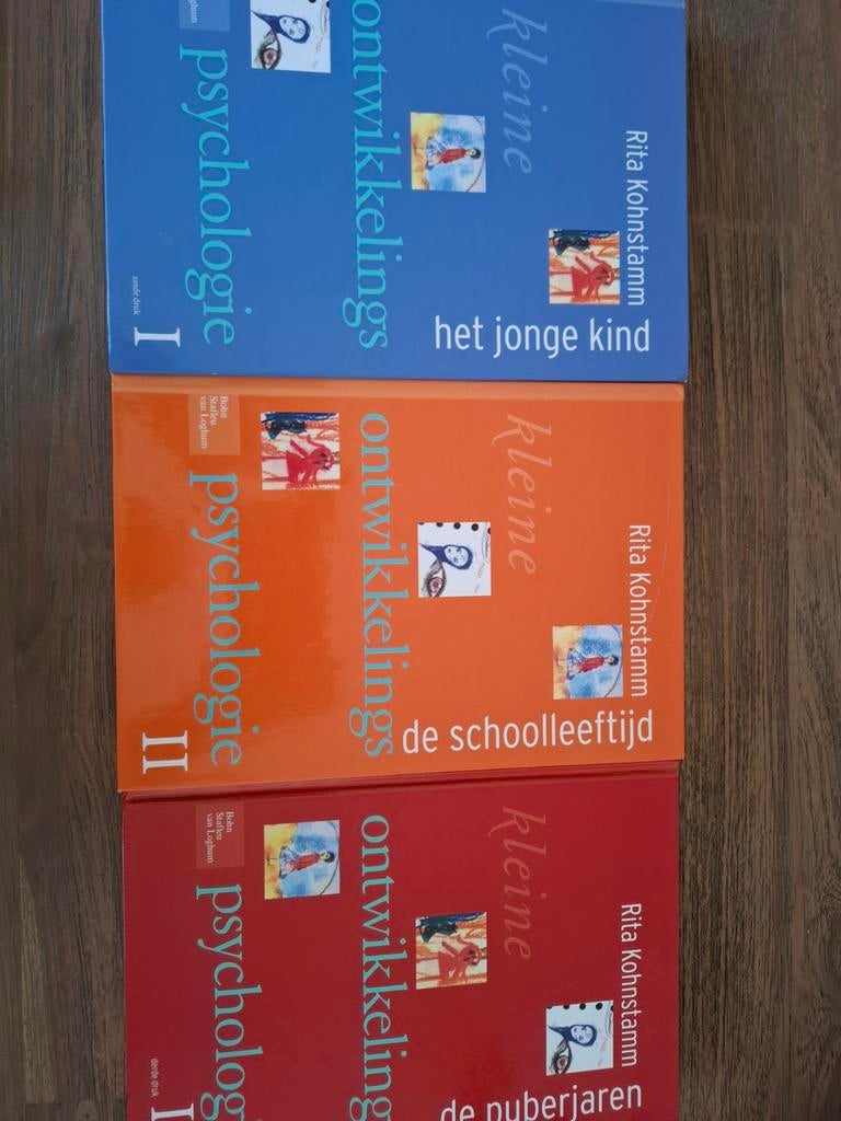 Ontwikkelingspsychologie: Baby tot Puber (3 delen), Boeken, Studieboeken en Cursussen, Zo goed als nieuw, HBO, Gamma, Ophalen of Verzenden
