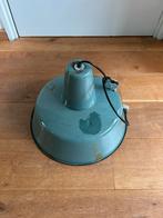 Industriële fabriekslamp (emaille) 40 cm, Huis en Inrichting, Lampen | Hanglampen, Ophalen, Gebruikt
