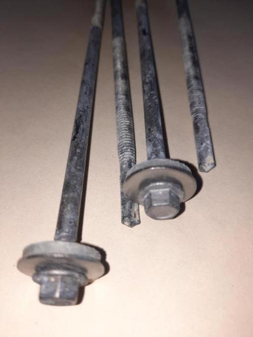 RVS/Bi-metaal sandwichpaneel schroeven 5,5x 200 dak, Doe-het-zelf en Verbouw, Hout en Planken, Nieuw, Overige houtsoorten, Minder dan 25 mm