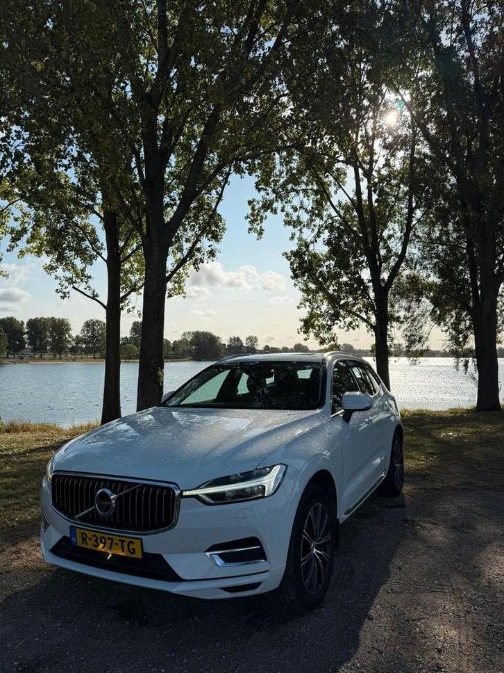 Volvo XC60 T8 Twin Engine 390pk Geartronic AWD 2019 Wit, Auto's, Volvo, XC60, 360° camera, 4x4, ABS, Achteruitrijcamera, Adaptieve lichten