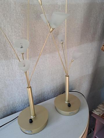 Jan des bouvrie goude lamp, tafellamp x 2 szt beschikbaar voor biedingen