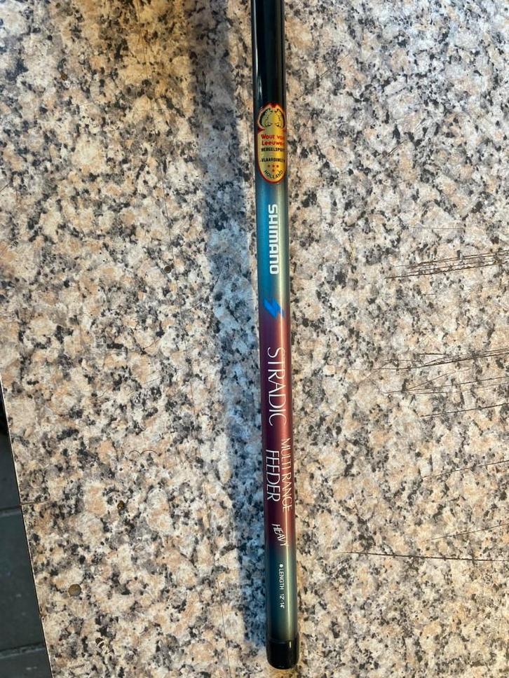 Shimano Stradic Multi range Feeder 12/14ft, Watersport en Boten, Hengelsport | Witvissen, Gebruikt, Werphengel, Ophalen