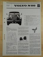 Volvo N88 Technische Specificatie Brochure 1969 Torpedo Neus, Ophalen, Volvo, Volvo, Zo goed als nieuw