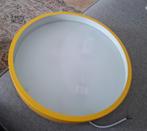 Plafonniere geel 30x5 cm. Nieuw., Huis en Inrichting, Lampen | Plafondlampen, Ophalen, Nieuw, Metaal
