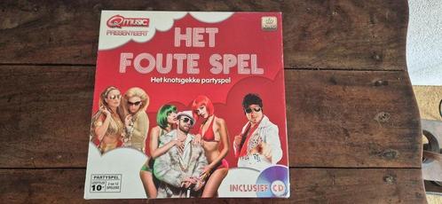 Qmusic het foute spel NIEUW moet weg, Hobby en Vrije tijd, Gezelschapsspellen | Bordspellen, Zo goed als nieuw, Ophalen