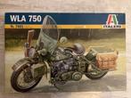 1:9	Italeri	7401	Harley Davidson WLA 750, Ophalen of Verzenden, Nieuw, 1:50 of kleiner