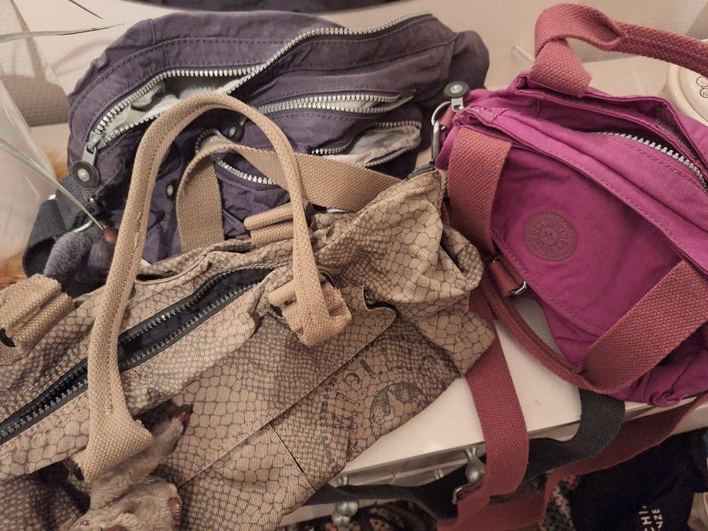 Meerdere kiplingtassen, Ophalen of Verzenden, Zo goed als nieuw, Overige kleuren, Kipling