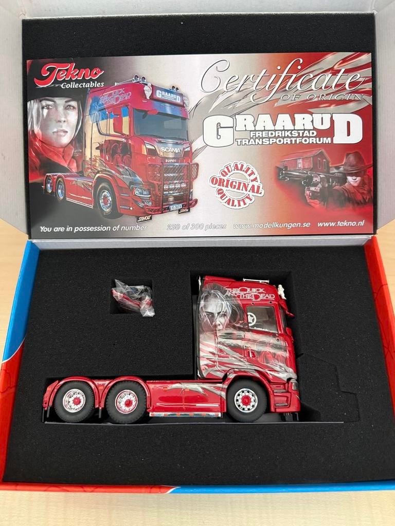Tekno 1:50 Graarud Scania NextGen, Verzenden, Nieuw, Bus of Vrachtwagen, Tekno