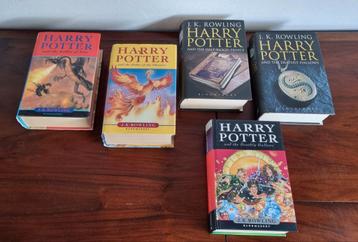 4 x Harry Potter Engelstalige boeken beschikbaar voor biedingen